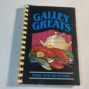 vintage cookbook Galley Greats fish seafood 1982 National Fisheries Institute